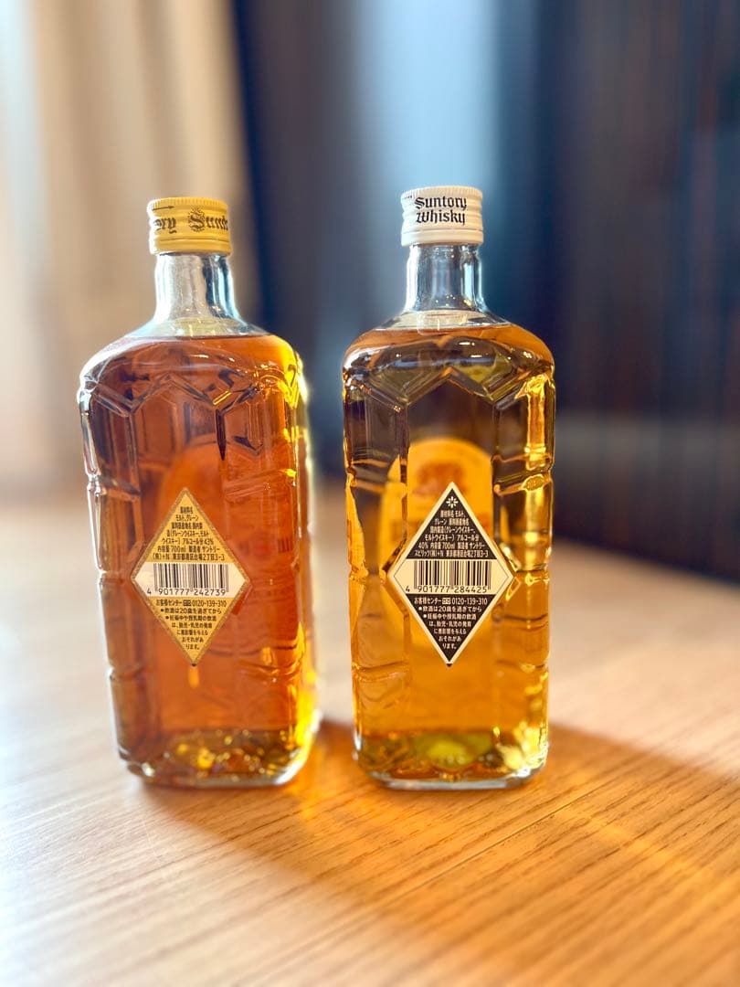【角瓶復刻版&白角】サントリーウイスキー 2本セット