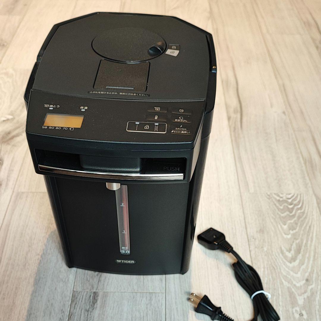 【未使用】タイガー蒸気レスVE電気まほうびん 3.0L PIM-G300K