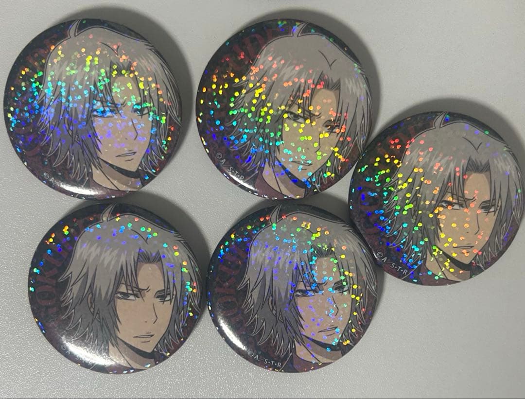 家庭教師ヒットマンREBORN 未来編振り返りフェア 缶バッジ 獄寺隼人