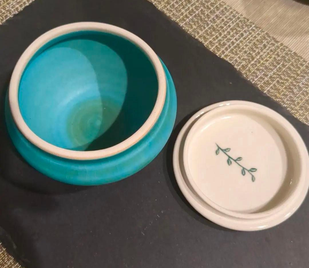 貴重　長谷川風子　蓋物　フタモノ　鳥　トリ　花