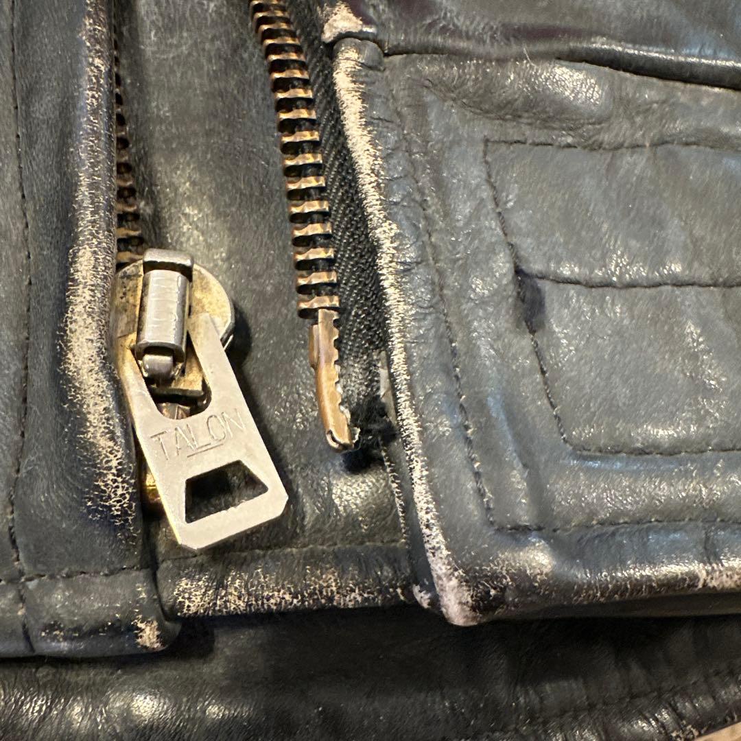 vanson バンソン　メンズ　ビンテージ　レザーライダースジャケット