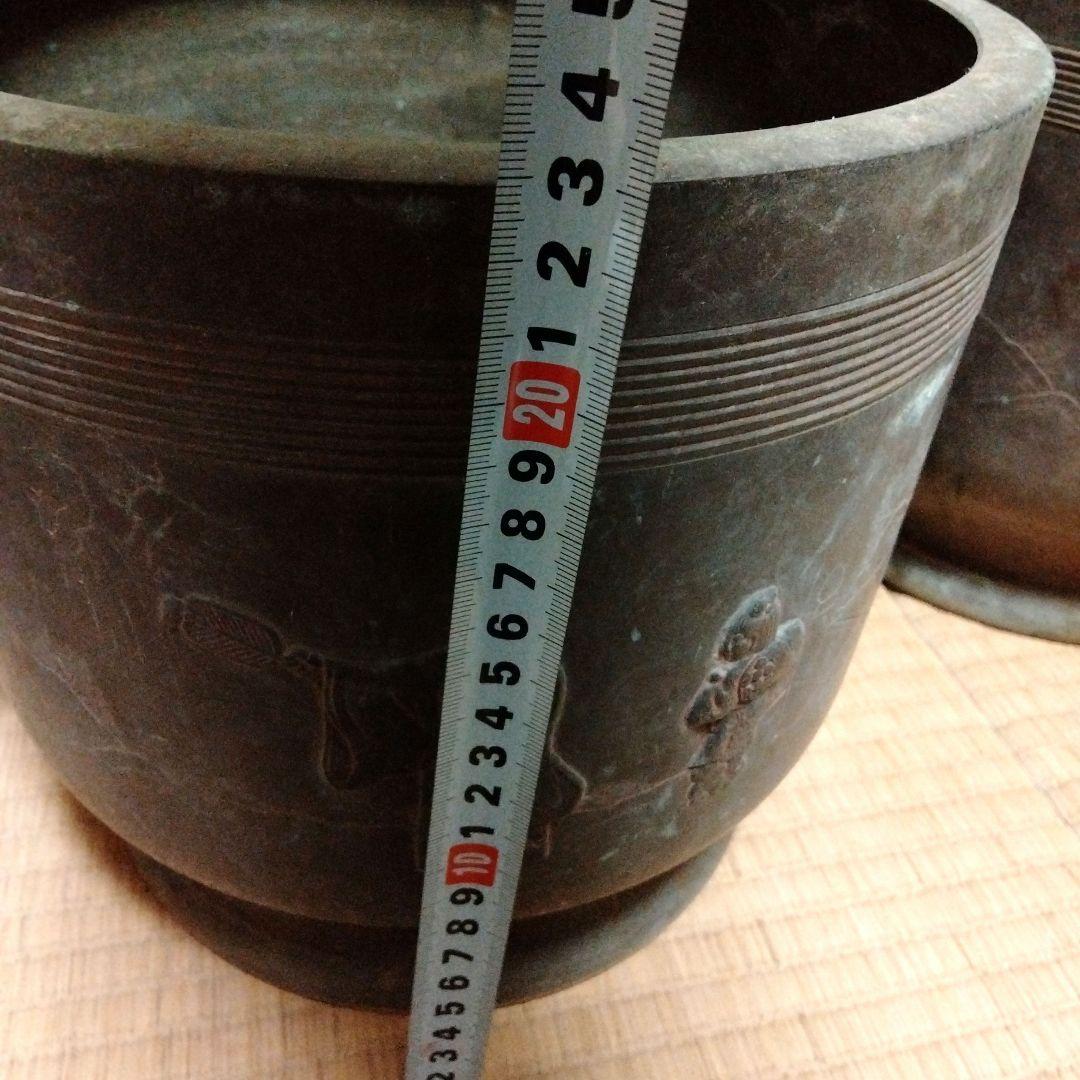 火鉢 伝統的なデザイン　レトロ　骨董