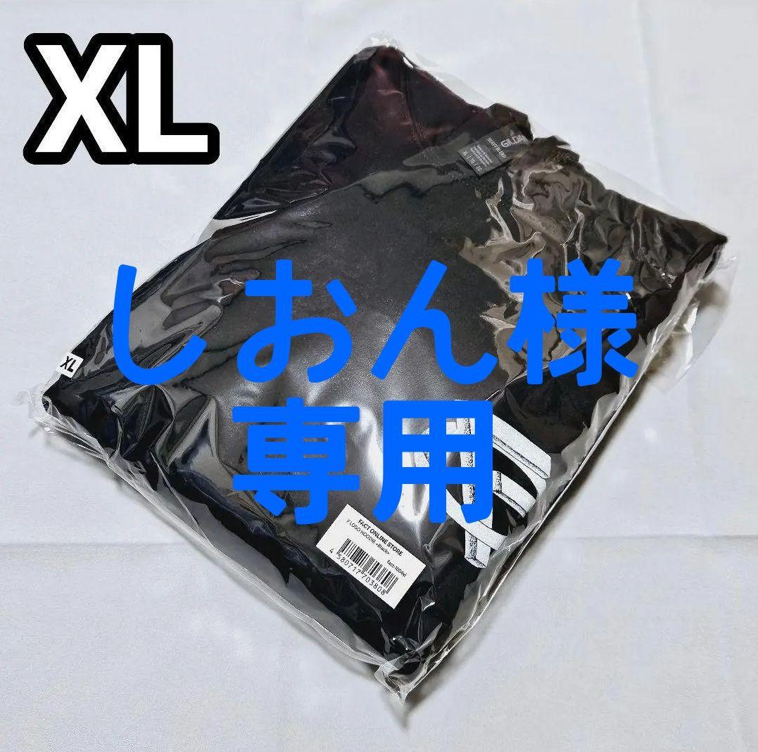 ※しおん※最終値下げF LOGO HOODIE Black XL