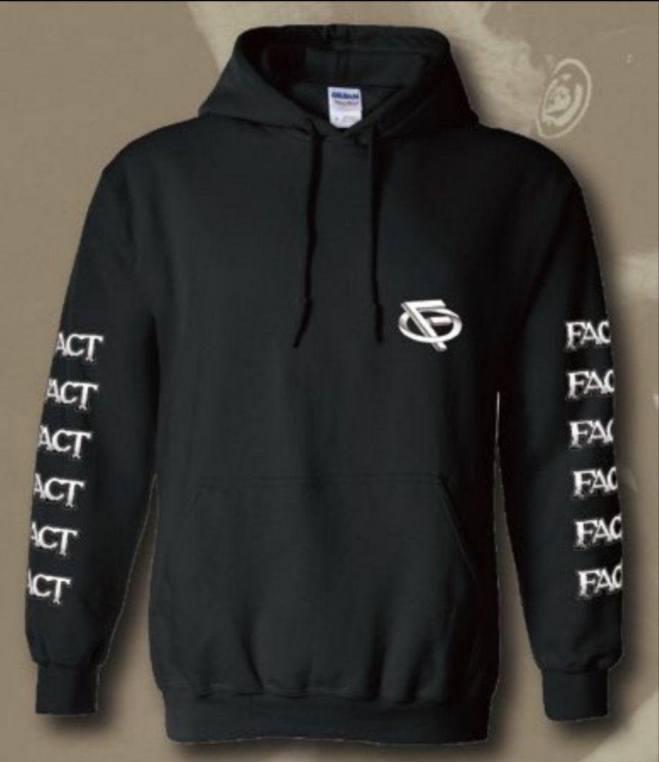 ※しおん※最終値下げF LOGO HOODIE Black XL