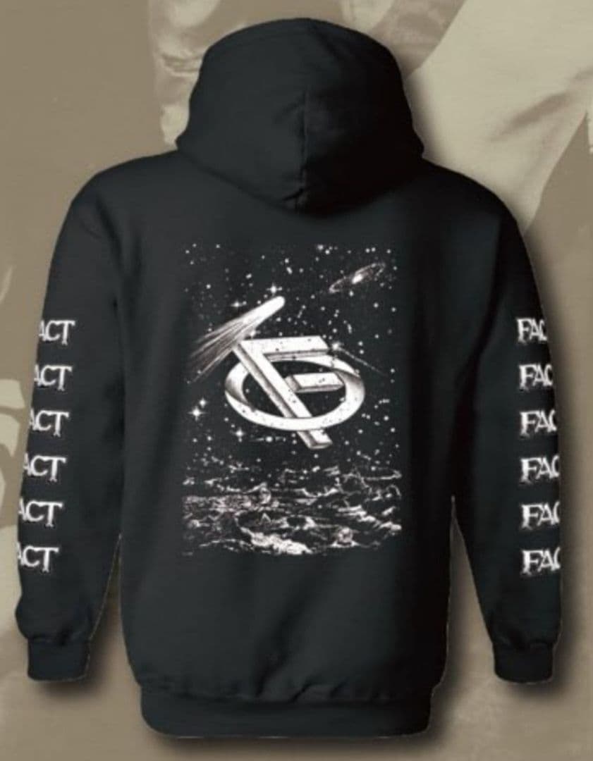 ※しおん※最終値下げF LOGO HOODIE Black XL