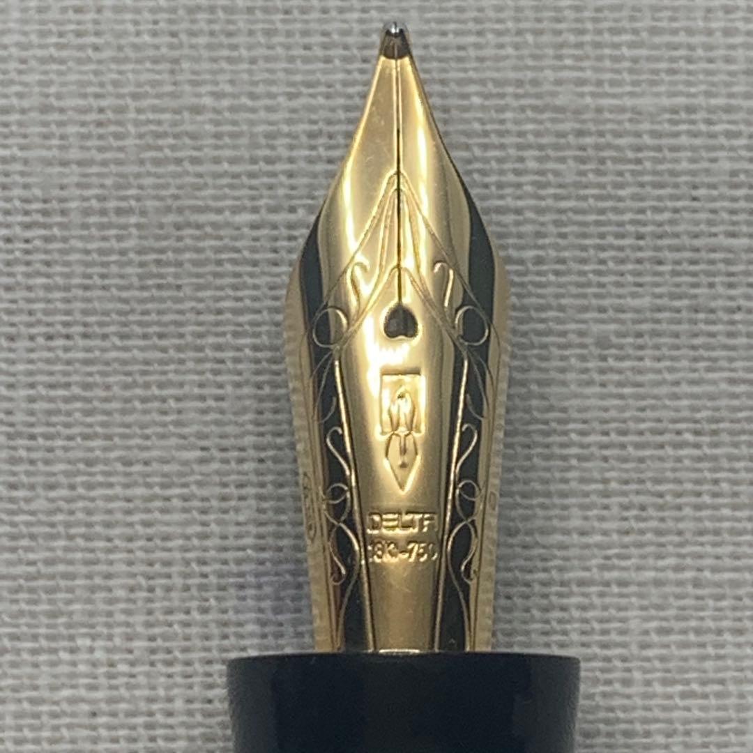 【傑作】デルタ　ドルチェビータ　万年筆18K B ミディアム　オリジナル
