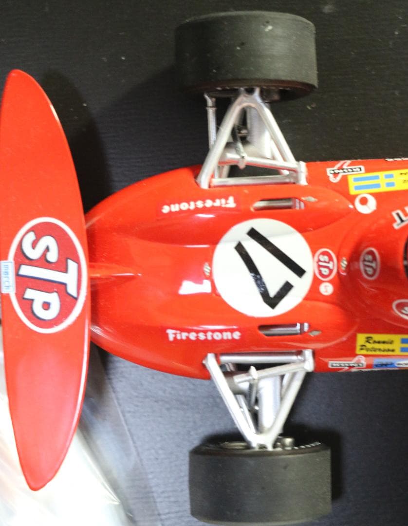 超希少　SPARK 　マーチ７１１　１９７１モナコ　Ｒ・ピーターソン 1/18