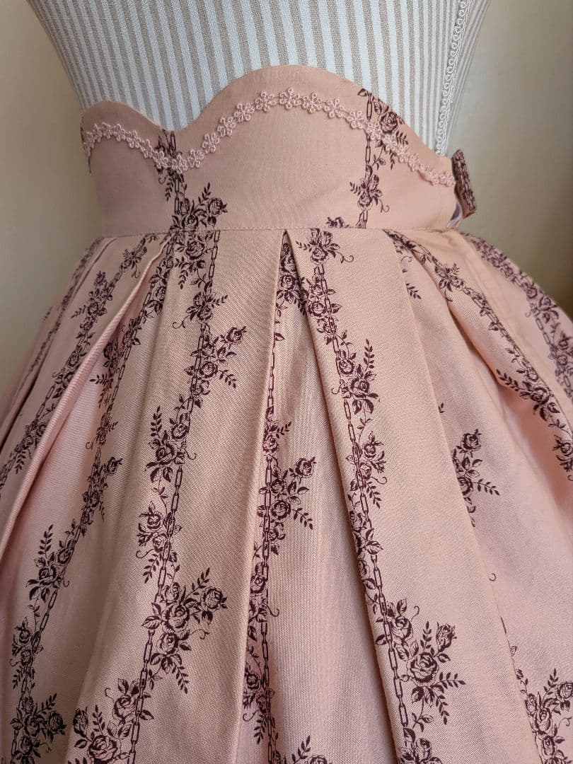 【訳あり値下げ★激レア♥Innocent World♥薔薇かご天使の膝丈スカート