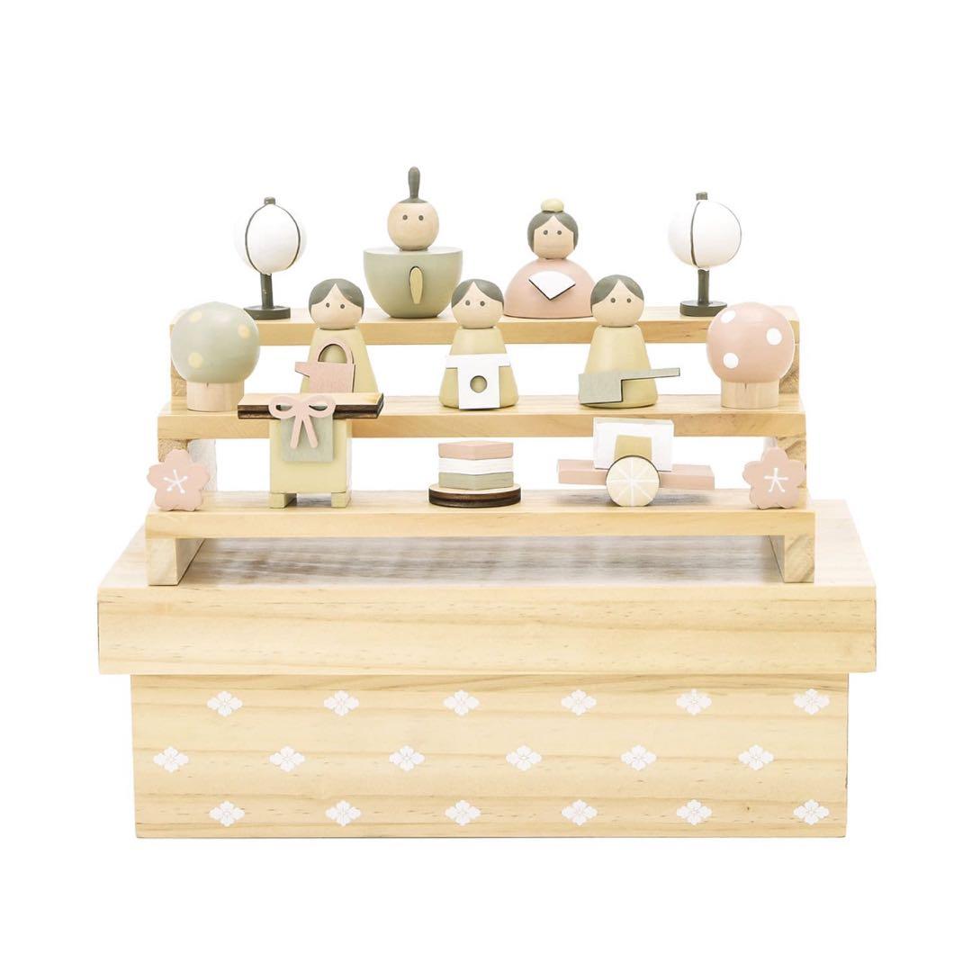 ジミンさま // サリュ ＊ ひなまつり 完売品【収納できる雛人形セット】