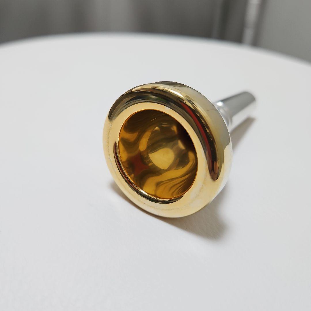 マウスピース　トロンボーンYAMAHA　51L リム金メッキ　太管