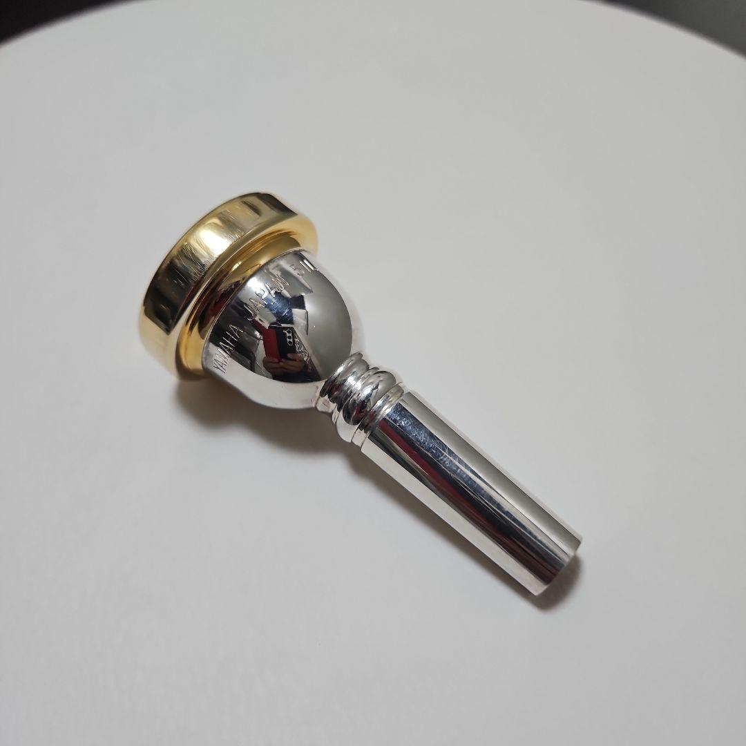 マウスピース　トロンボーンYAMAHA　51L リム金メッキ　太管