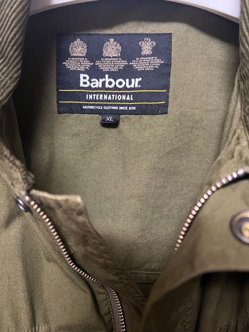 Barbour International A7 サマーウォッシュド ジャケット