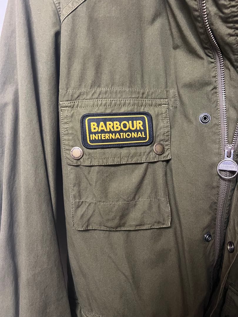 Barbour International A7 サマーウォッシュド ジャケット