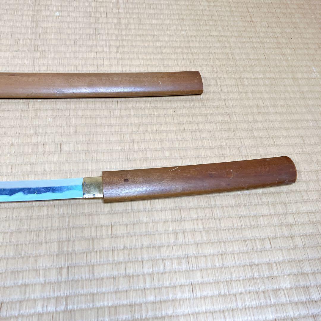 模造刀 脇差 白鞘 刃無し 鑑賞用 全長約84cm