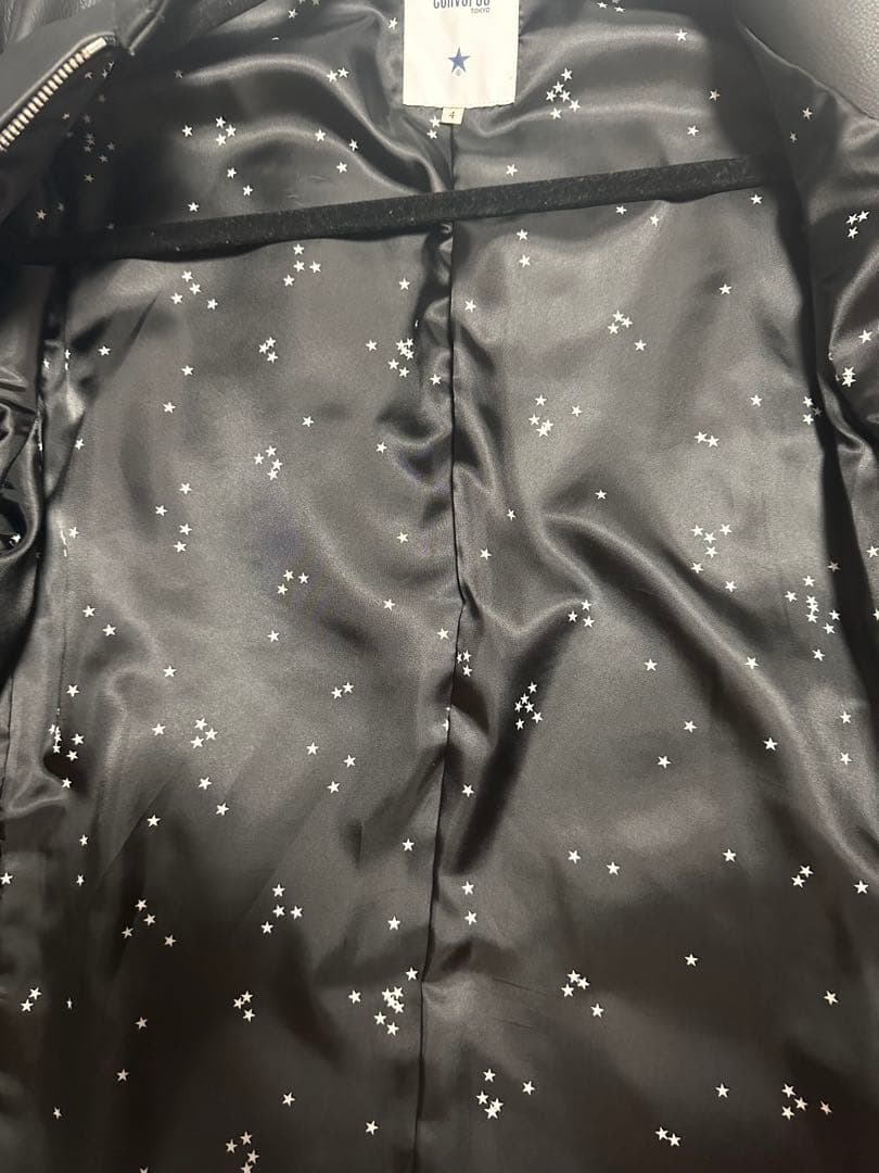 レザージャケット　革ジャン　コンバーストウキョウ　ライダース