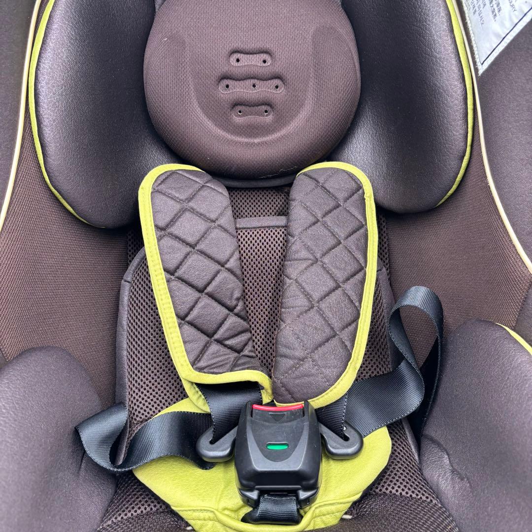 極美品　combi ラクティアターン エッグショックTB チャイルドシート