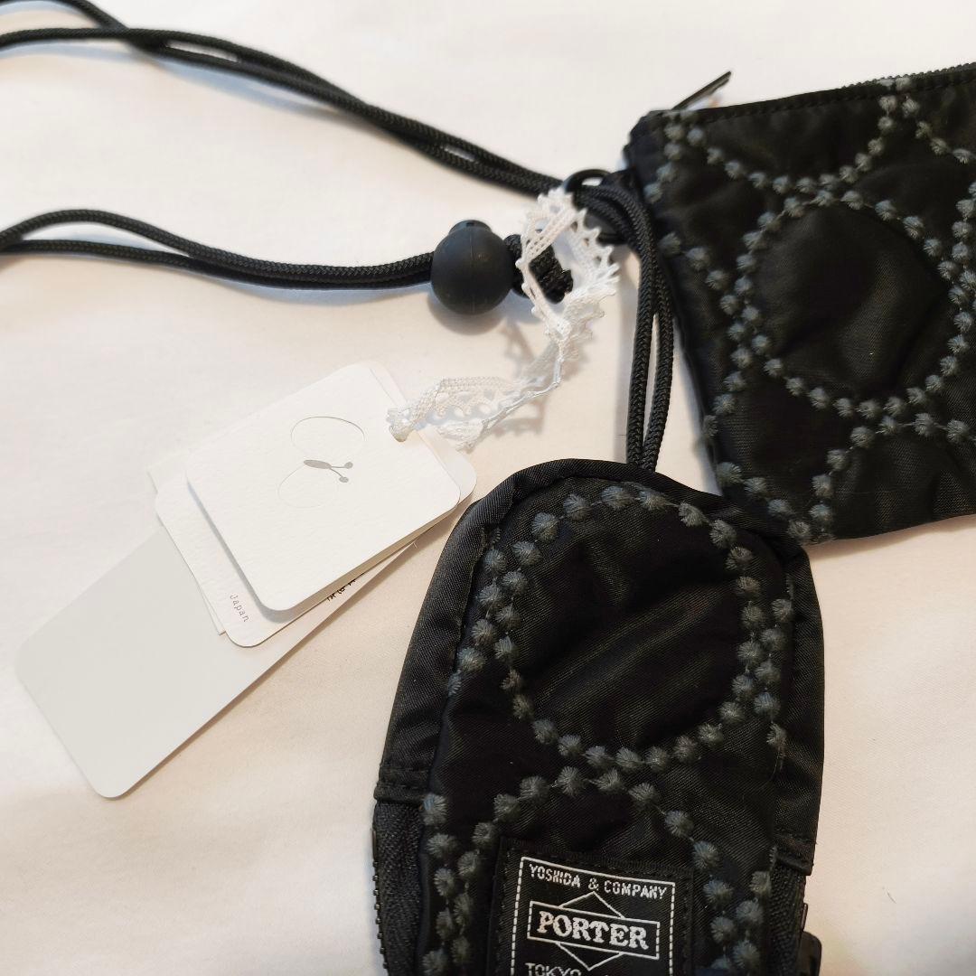 最終出品【新品】ミナペルホネン PORTER キーケース&パース