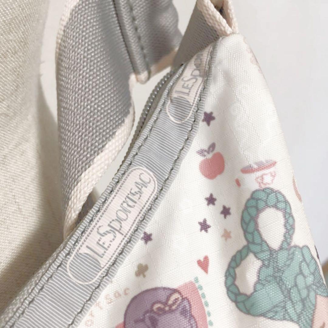 【未使用品　美品】希少　レスポートサック ショルダーバッグ　2way 白