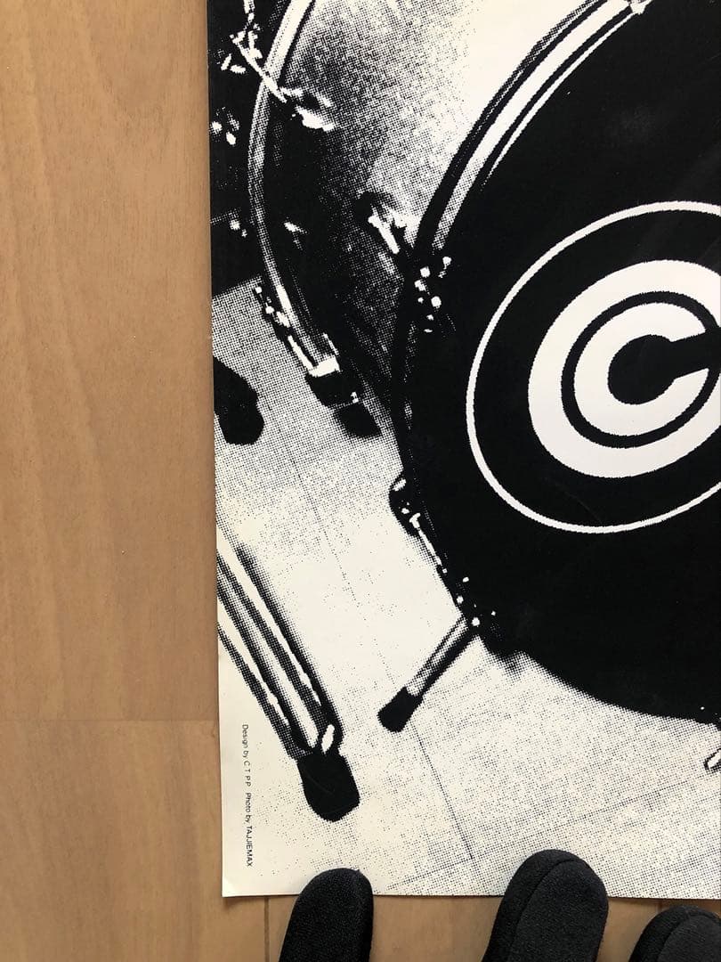 【極美品】コーネリアス Cornelius Drums B2ポスター 小山田圭吾