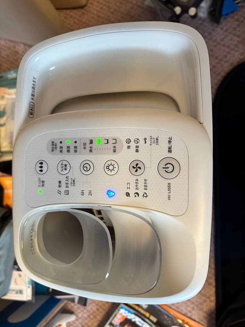 SHARP 加湿器 HV-L55E8-W 置き型