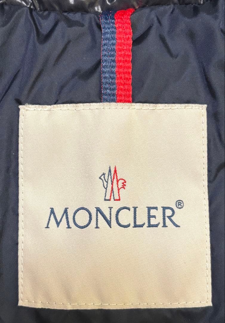 【美品】モンクレール ダウンジャケット キッズ ネイビー2anni92㎝100㎝