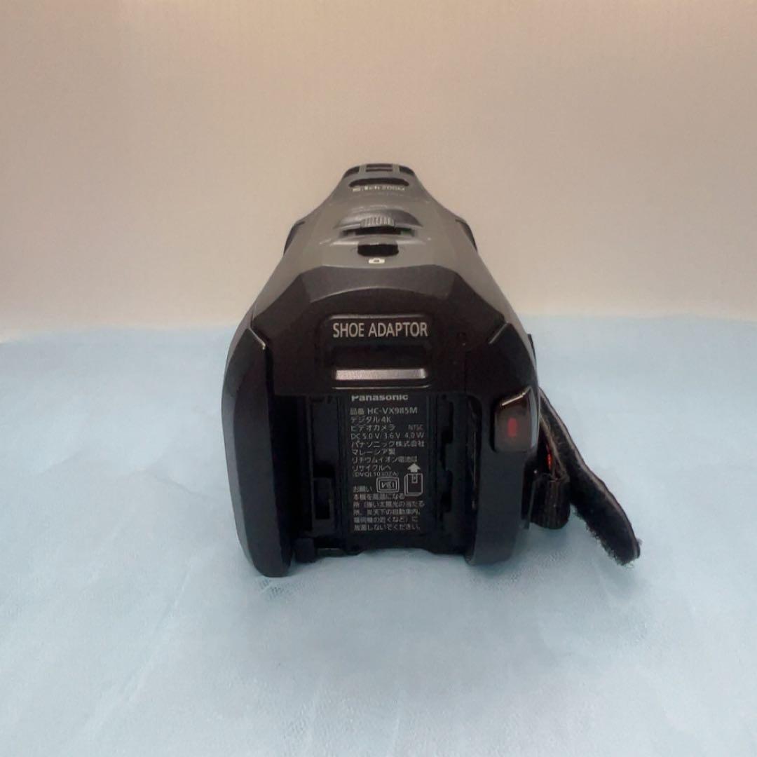 Panasonic 4K ビデオカメラ HC-VX985M