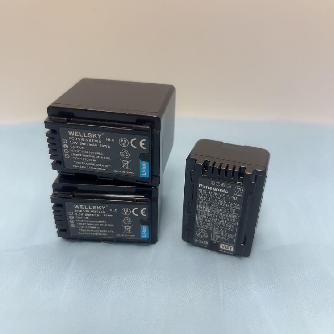 Panasonic 4K ビデオカメラ HC-VX985M