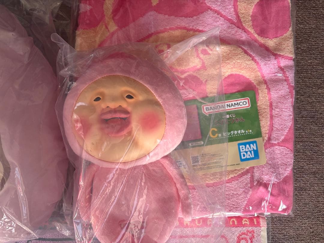 こびと図鑑 一番くじ カクレモモジリ ぬいぐるみ ビッグタオル まとめ売り