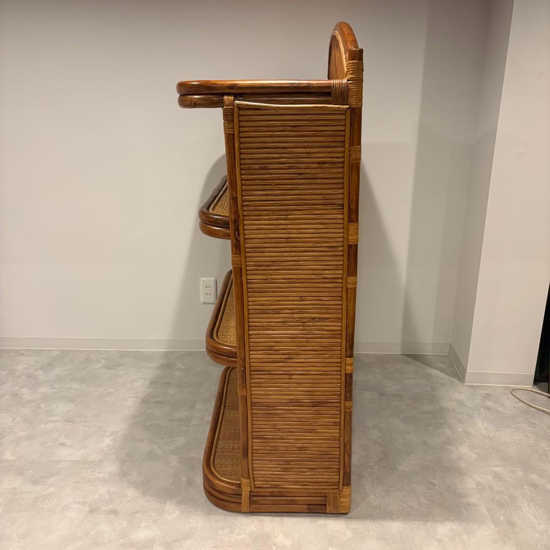 ラタン4段ラック　大きめ