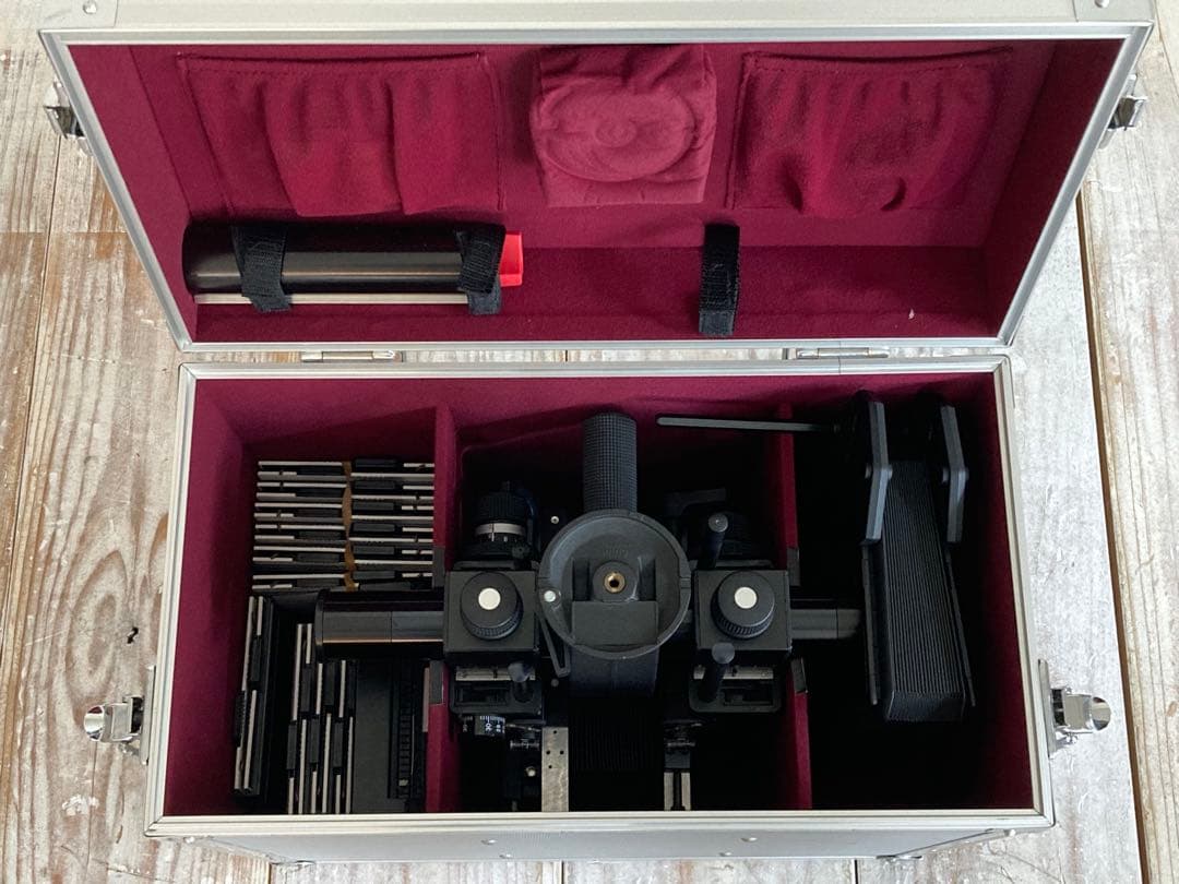 Sinar ジナーf2 4x5 シュナイダー150mm付　ハードケース一式セット