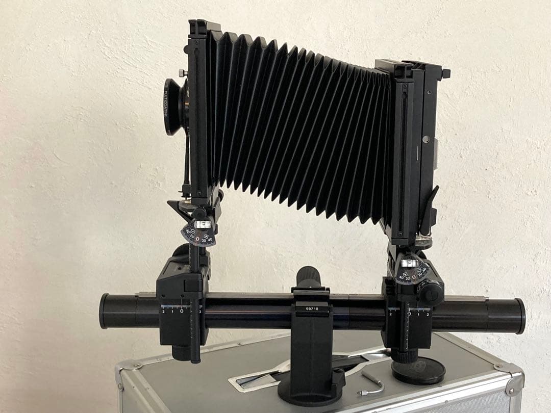 Sinar ジナーf2 4x5 シュナイダー150mm付　ハードケース一式セット