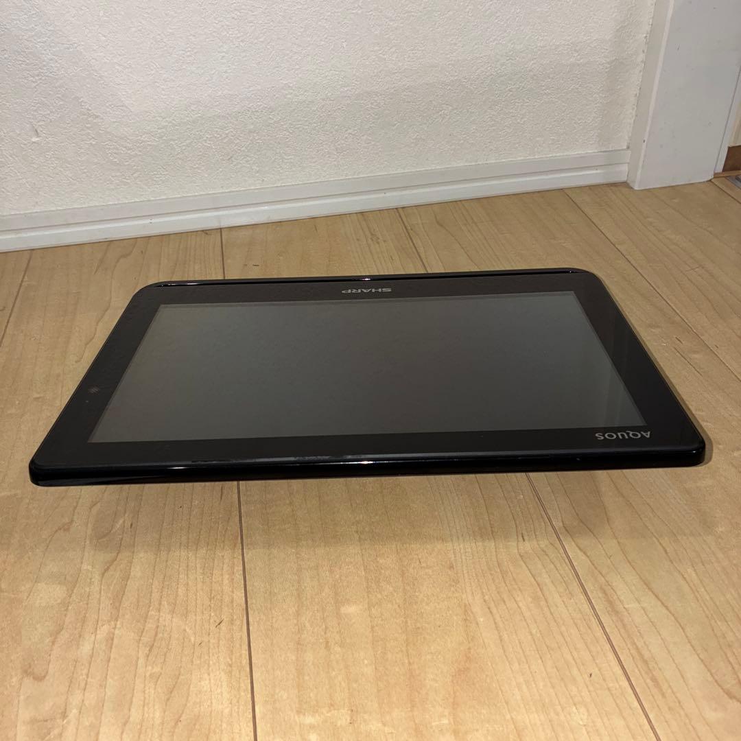【美品】シャープ ポータブル液晶 テレビ AQUOS ブラック 2T-C12AF