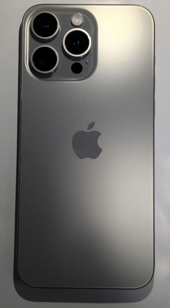 スマートフォン本体 iPhone 15 Pro MAX Natural Titanium 258G