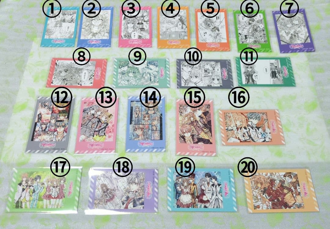 70th りぼん展　種村有菜　フォトカードコレクションセット