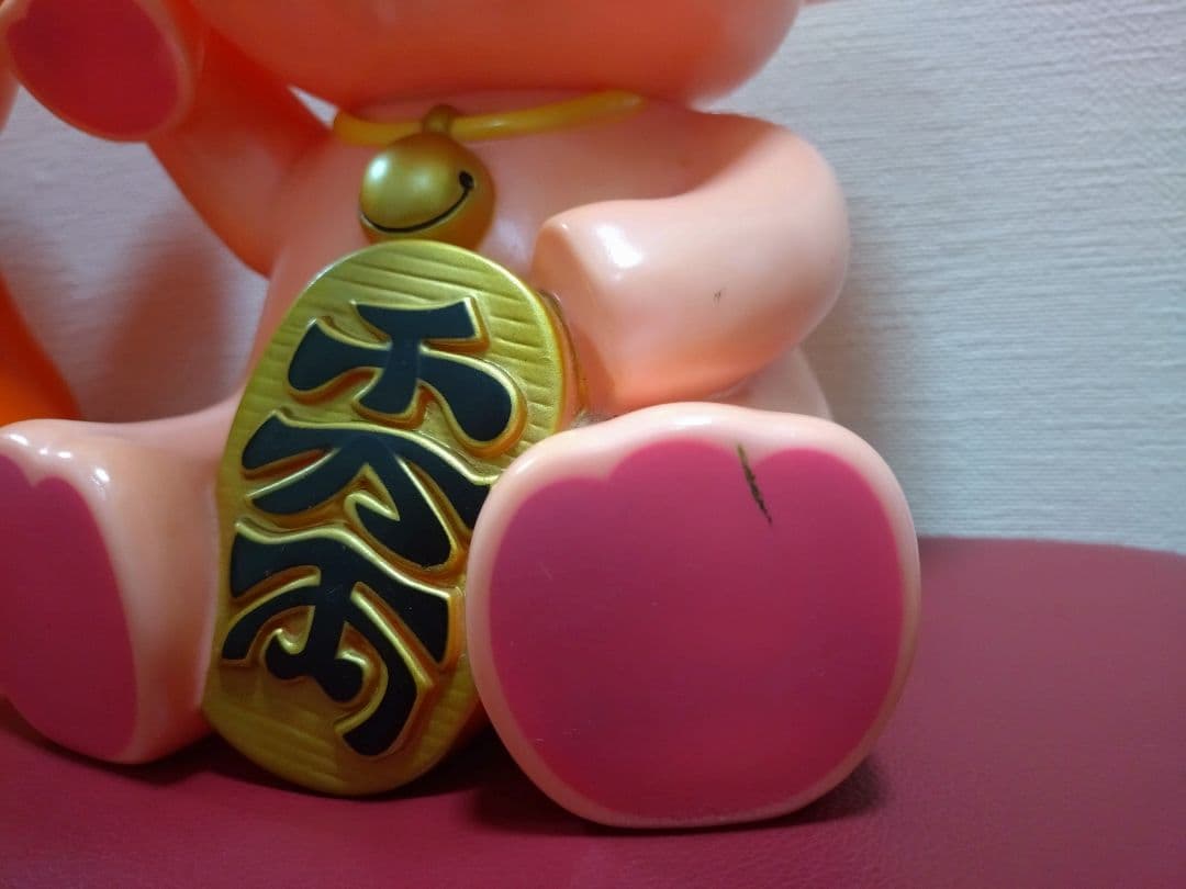 佐藤製薬　招き千万両サトちゃん　サトコちゃん非売品　大きな貯金箱 26cm