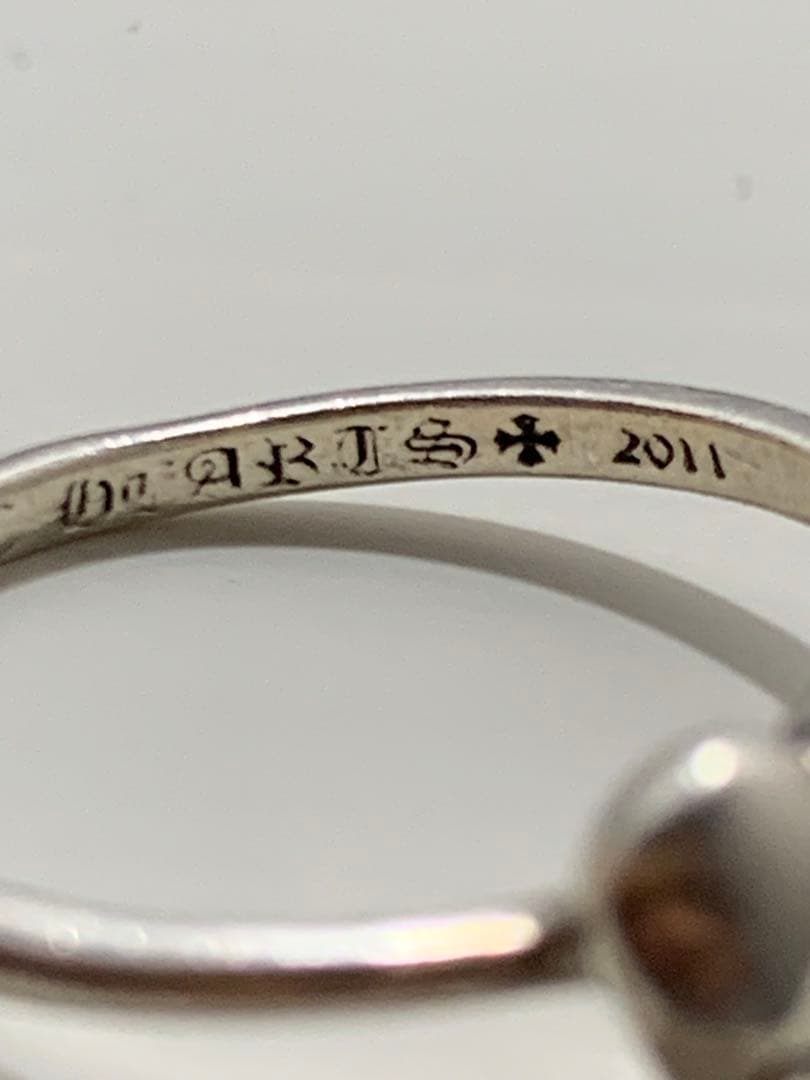クロムハーツ　バブルガムハートリング　12号