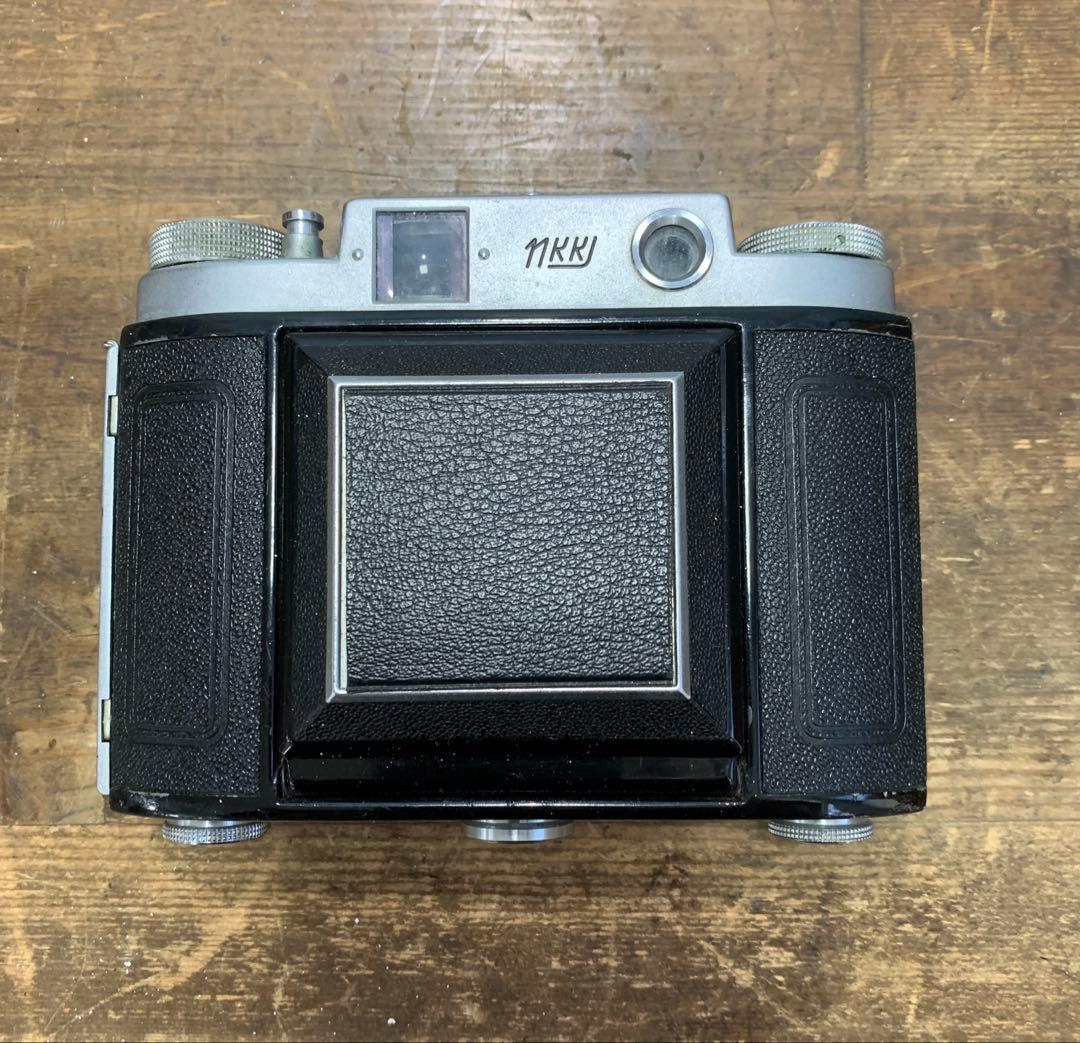 レトロ 西田光学 蛇腹式カメラ WESTER SIX