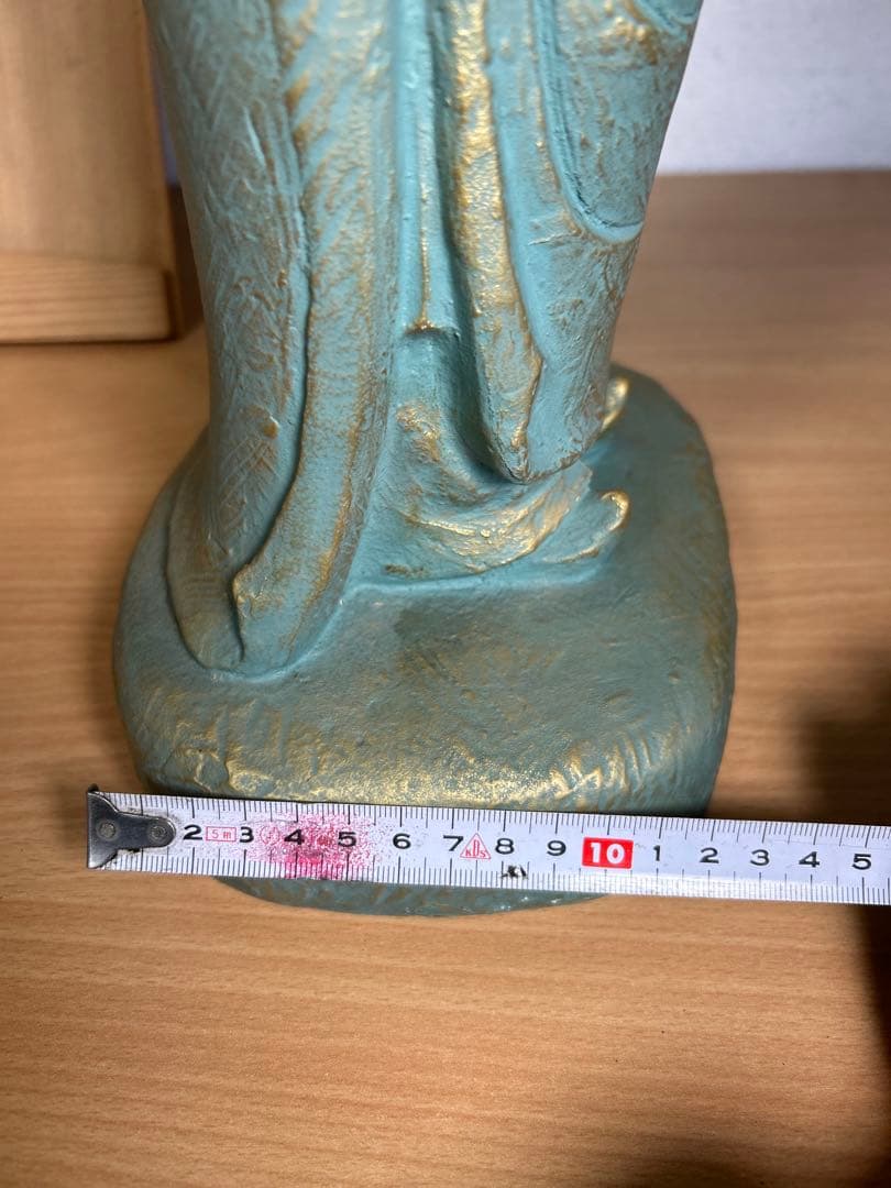 超レア　聖徳太子ブロンズ（青銅）に金青銅色仕上げ　銅像値下げ