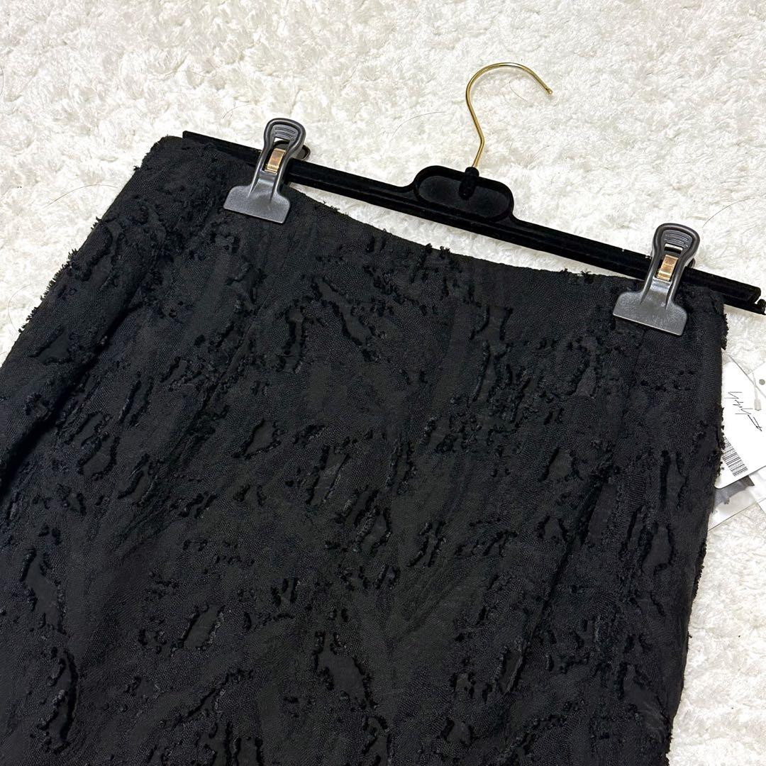 【新品】ヨウジヤマモト レーススカート ブラック ロング モード サイズ1