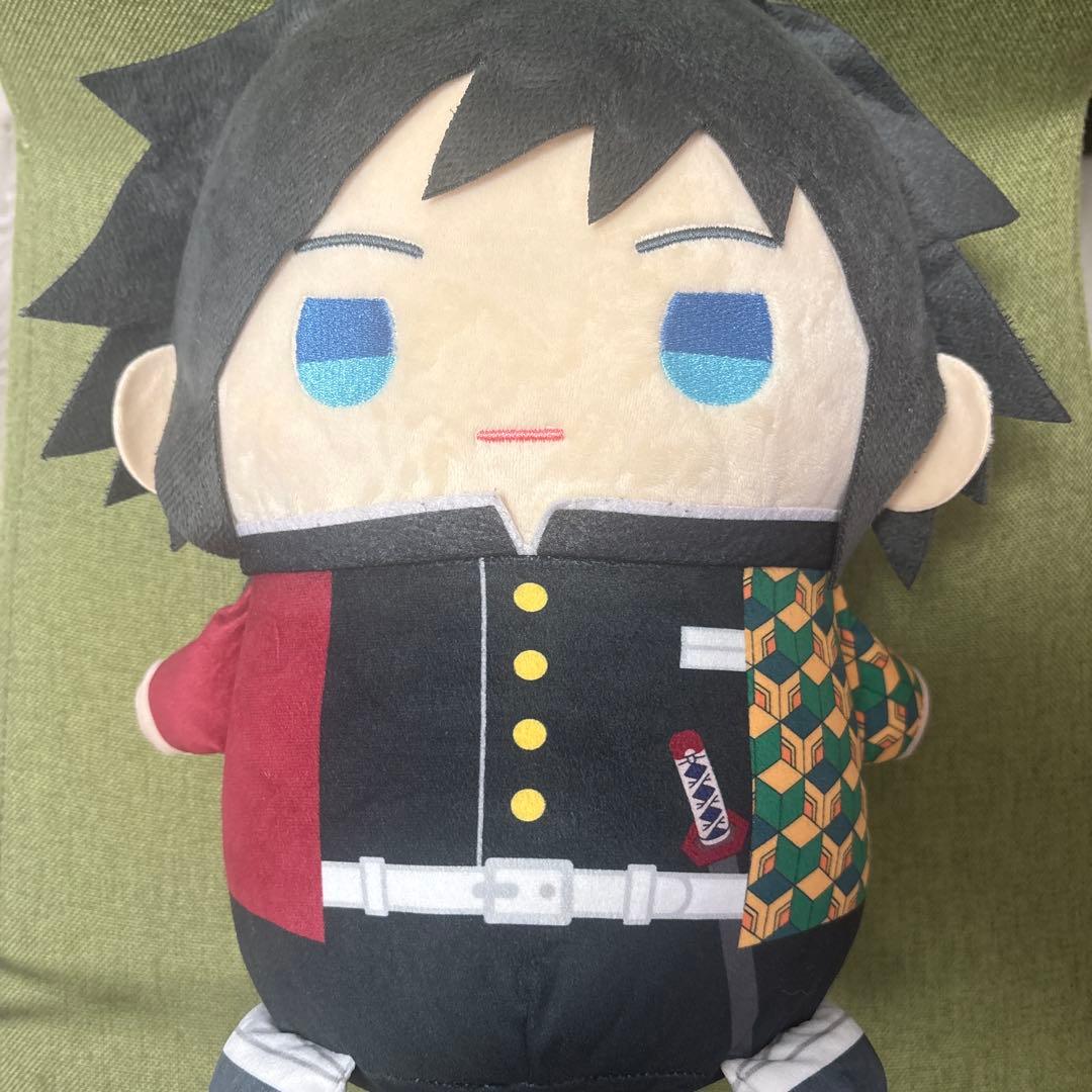 鬼滅の刃 冨岡義勇 ぬいぐるみ 約30cm おっきいまめめいと