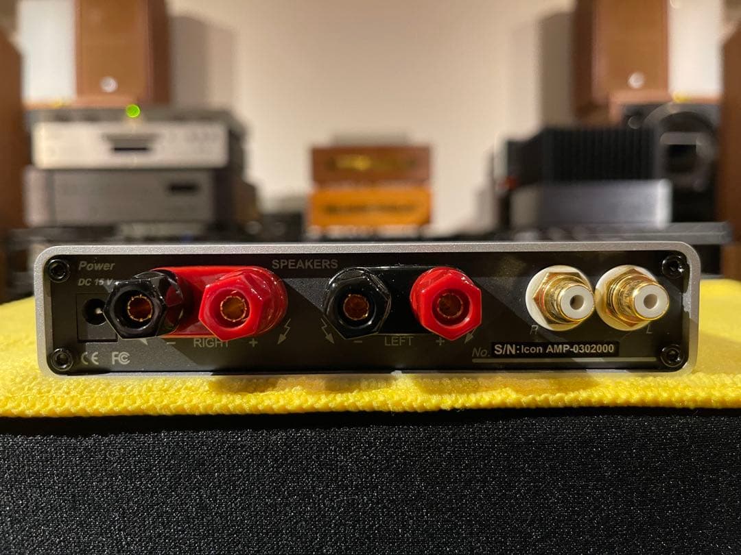 NUFORCE ICON AMP プリメインアンプ (シルバー)2ndオーナー