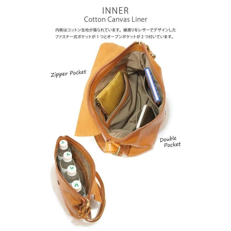 新品　レディース　ズッケロフィラート　収納　ショルダーバッグ　牛革　コンパクト