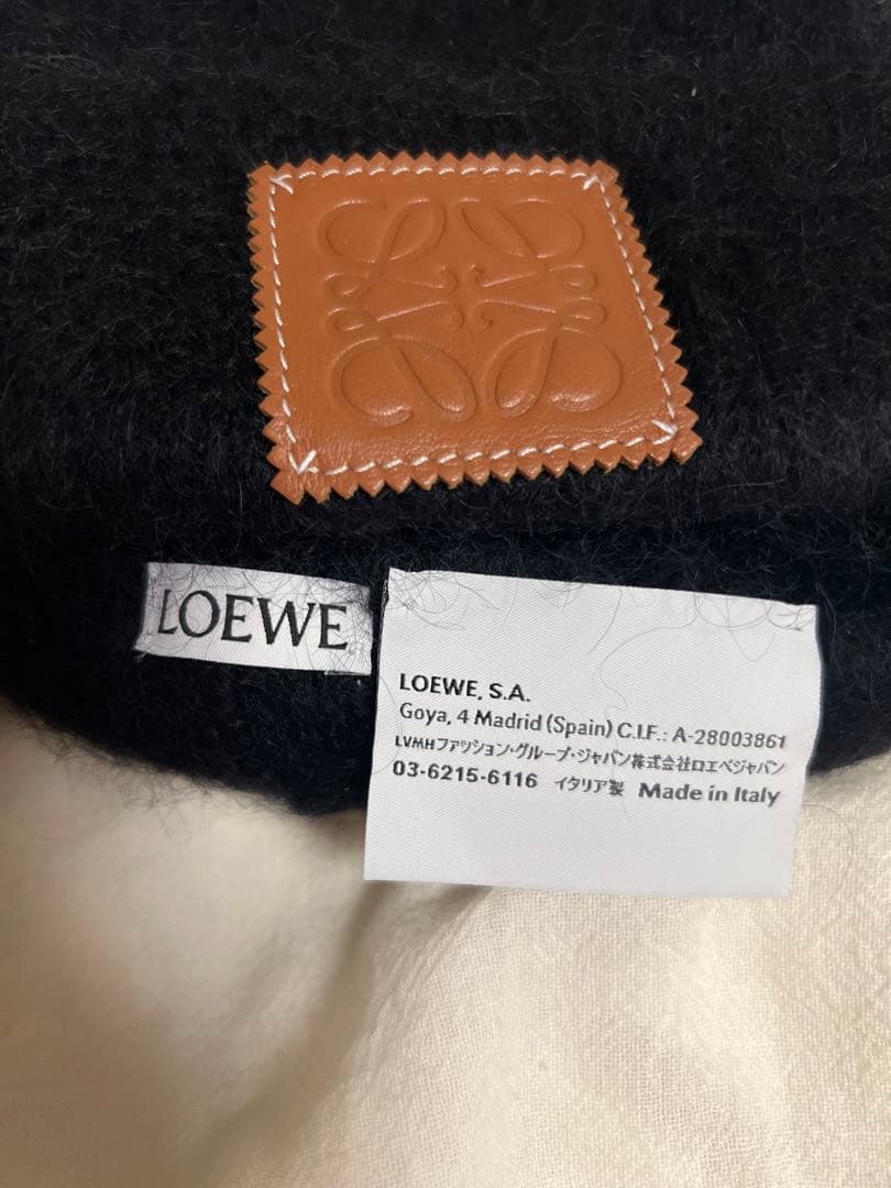 ロエベ LOEWE ニット帽 モヘア