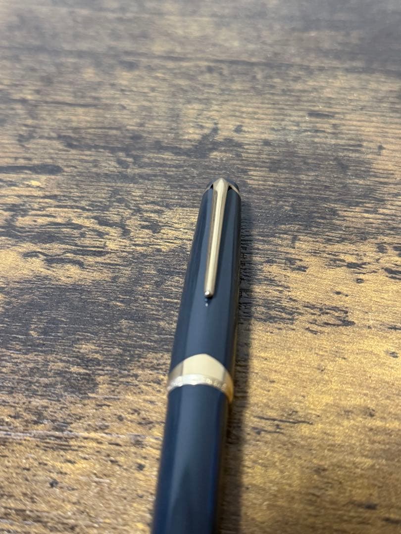 1960年代　グレー軸　モンブラン　No. 12 18c-750 万年筆　中細字