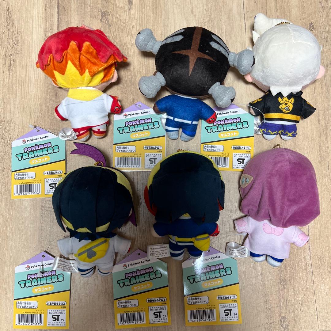 【新品】ポケモン　トレーナーズ　ゼロの秘宝　セット マスコット 6個 コンプ