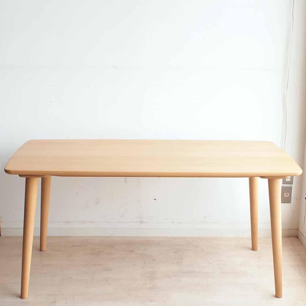 カリモク ダイニングテーブル ビーチ材 150cm ZR24163