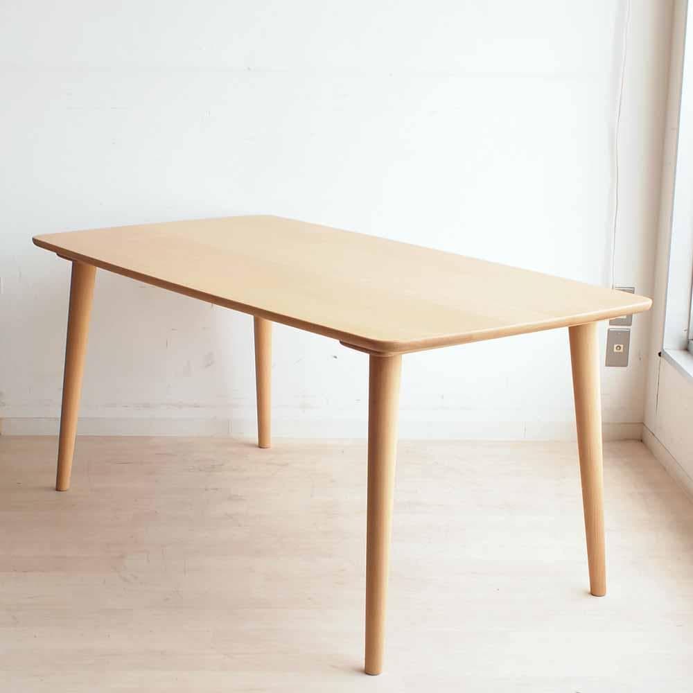 カリモク ダイニングテーブル ビーチ材 150cm ZR24163