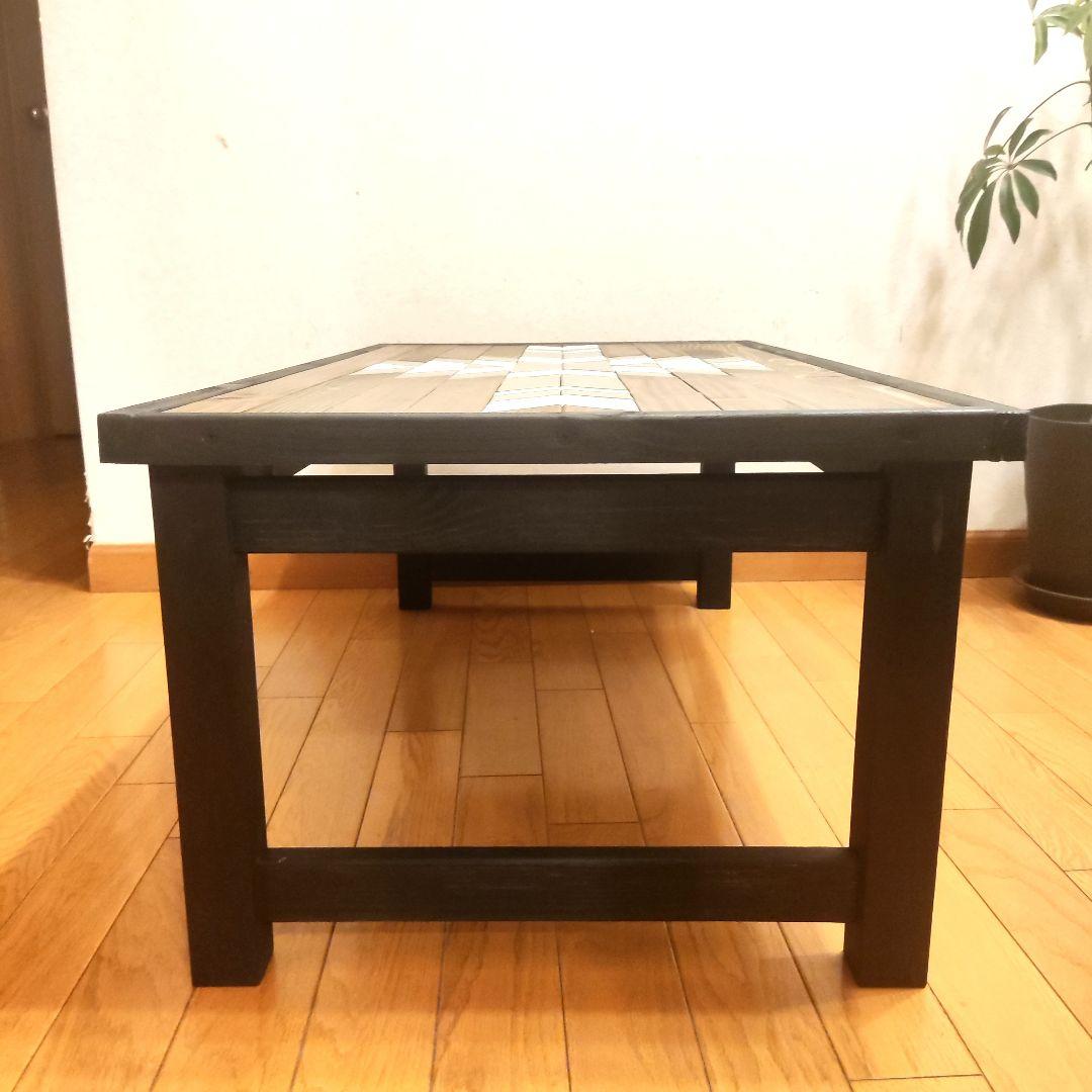 ✨かっこいいオルテガ柄のローテーブル✨