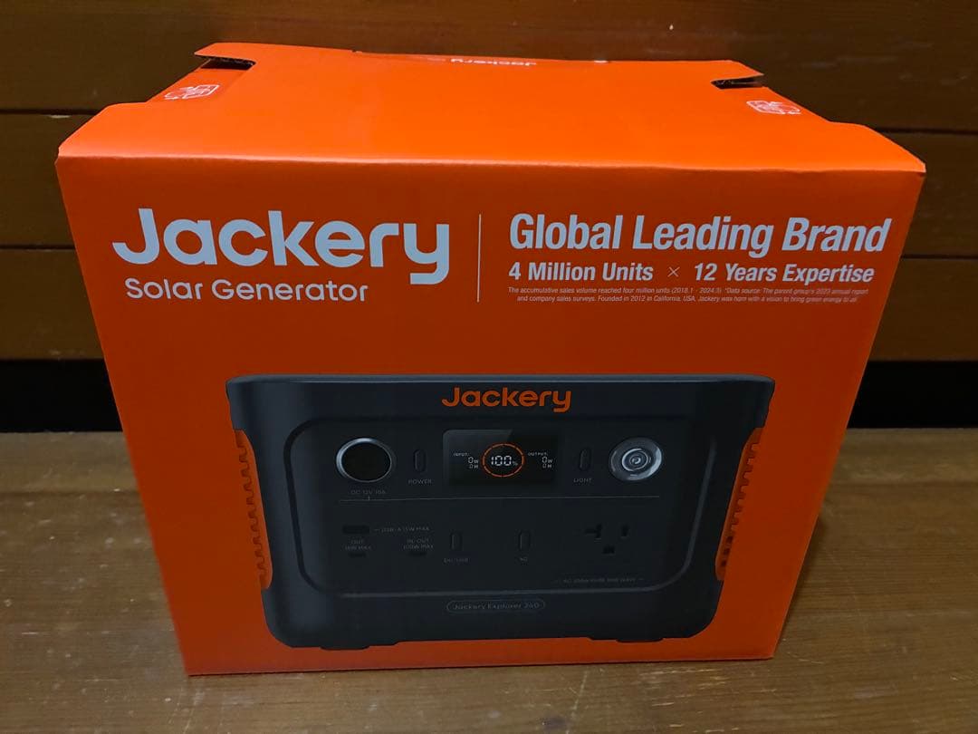 MEGU【未開封品】 Jackery ポータブル電源 240 New