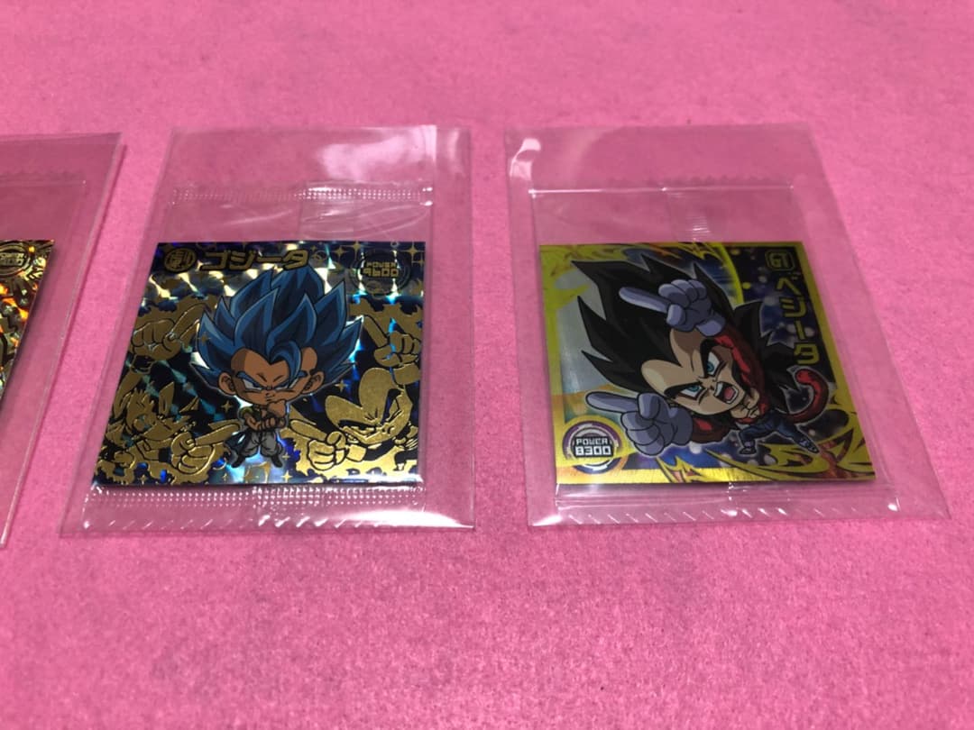 ドラゴンボール　ゴジータ 孫悟空　ベジータ　SEC SGR SR